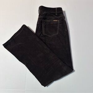 Michael Kors Brown Velour Women's Pants Size 10